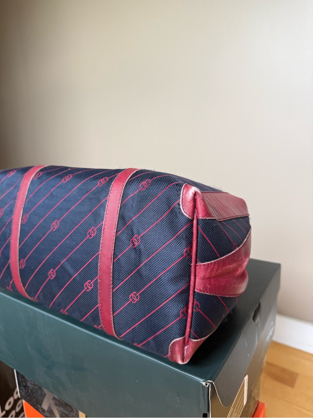 Vintage 1970s Gucci Monogram Canvas Boston Bag - Picture 14 of 14